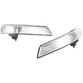 2 Pcs Exterior Mirror Turn Signal Light Replacement Compatible with Ford Focus 2012-2018