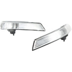 2 Pcs Exterior Mirror Turn Signal Light Replacement Compatible with Ford Focus 2012-2018
