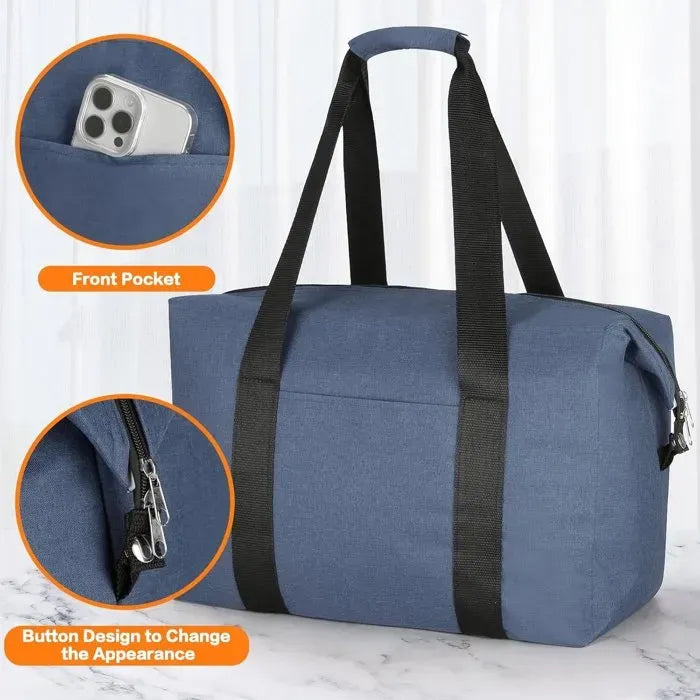 Foldable Insulated Cooler Bag 20 L, 55 x 35 x 38 cm