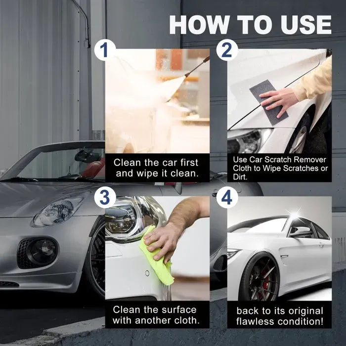 6 Pack Car Scratch Removal Polishing Cloths