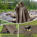 Reusable Waterproof Rain Poncho