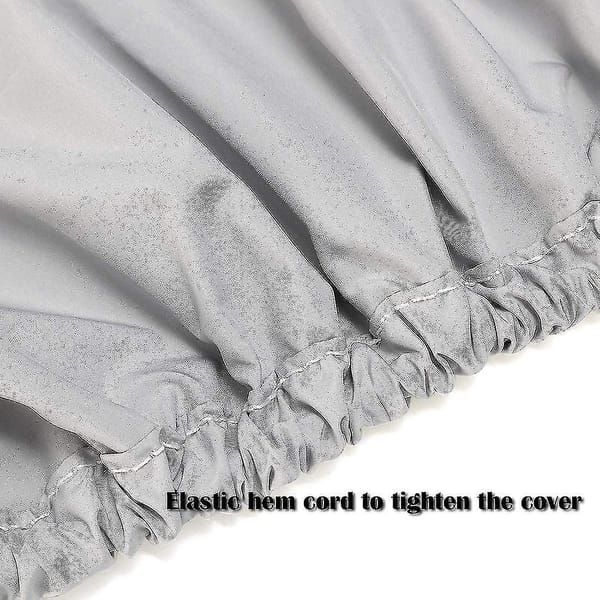 2 Pack Boat Captain Seat Covers, Waterproof 420D Oxford Fabric Pontoon Boat Helm Chair Protective Cover, UV Dust Weather Resistant Marine Pedestal Boat Chair Cover with Adjustable Drawstring