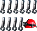 10 Helmet Clips for Hard Hat, Easily Mount Headlamp on Narrow-Edged Helmet