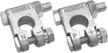 Military Spec Battery Terminal End, Top Post Battery Terminal Set for Marine Car Boat RV and Vehicles (1 Pair)