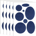 Puffer Down Jacket Repair Patch Kit 40pcs/5 Sheets, Blue Nylon Fabric Repair Patch Self Adhesive Waterproof Stick On Patches Tape for Jackets Coat Clothing Tent Sleeping Bags Ski Pants Holes