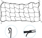 2 x 4Ft Trellis Netting with Hook, Heavy Duty Stretchy Scrog Plant Net Support for Indoor Outdoor Garden Plant Growing Tents