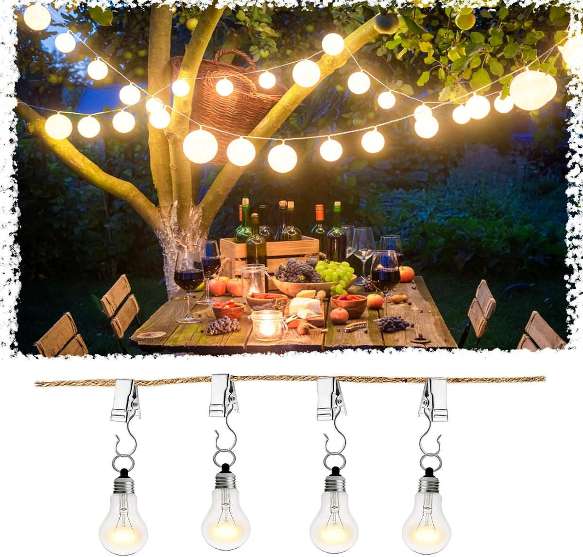 Small Hanging Clip for Curtains - 100 Pack Camper Awning Lights Clips with Light Hanger Hooks, Best for Camp Tent Photo Display Indoor Outdoor Decoration（Silver）