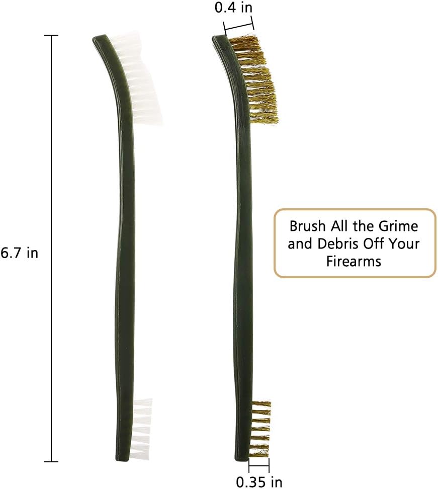 Gun Cleaning Tools Kit Including Gun Cleaning Pick & Gun Cleaning Brush, Gun Cleaner Set