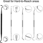 Gun Cleaning Tools Kit Including Gun Cleaning Pick & Gun Cleaning Brush, Gun Cleaner Set