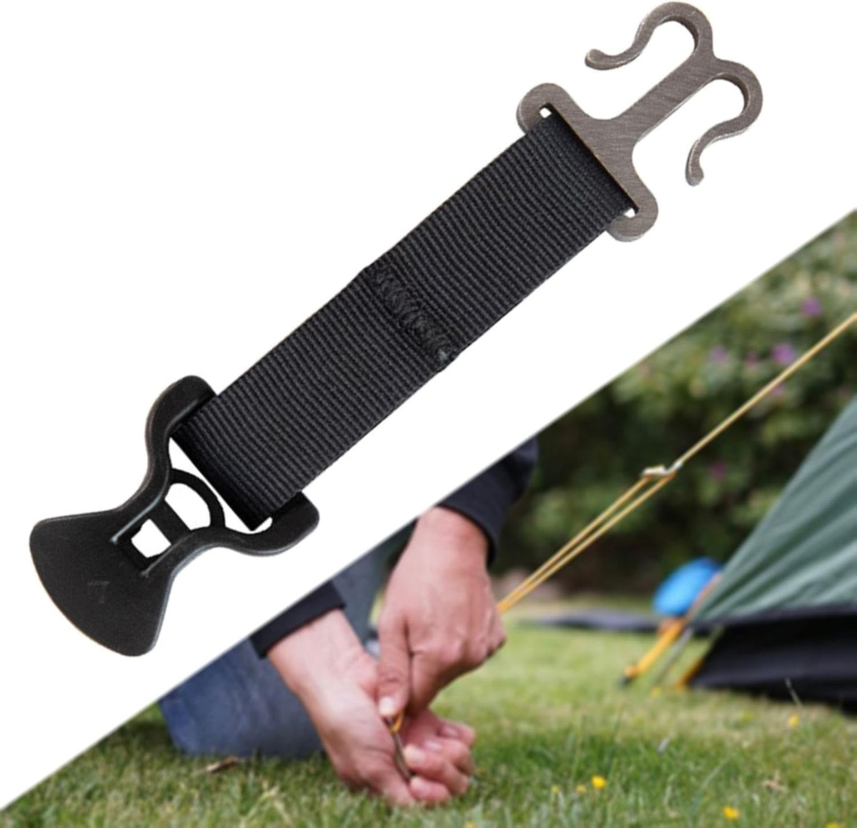 2 Pack Black Hammock Stand Suitable for Camping Outdoor Use