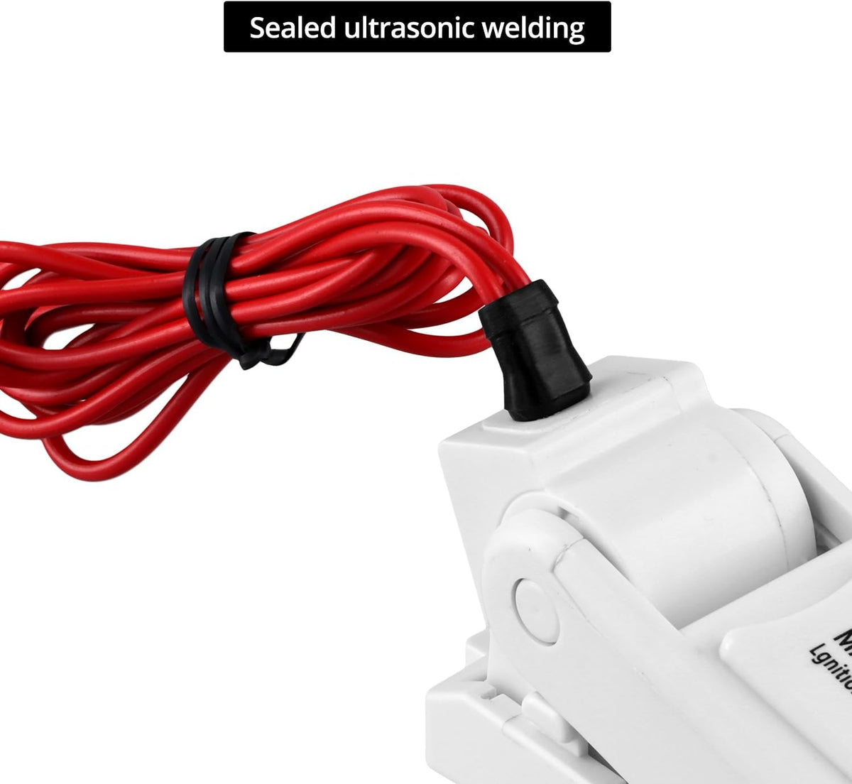 2 Pack Heavy-Duty Automatic Boat Bilge Pump Float Switch | Moisture Tight, Ignition Protected - 12/24/32VDC, 20A, Ultrasonic Welding Seals, for Boats Electric Water Pumps