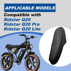 Ridstar Q20 Seat Cover, EBike Seat Cover, Non-Slip Waterproof Leather, Protecting Your Electric Bike Seat, for Ridstar Q20/Q20 Pro Lite