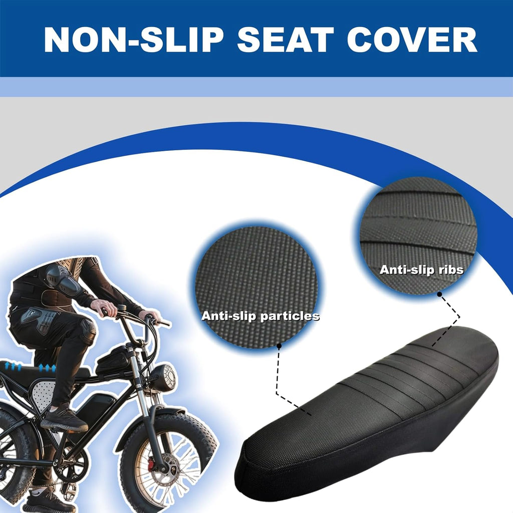 Ridstar Q20 Seat Cover, EBike Seat Cover, Non-Slip Waterproof Leather, Protecting Your Electric Bike Seat, for Ridstar Q20/Q20 Pro Lite