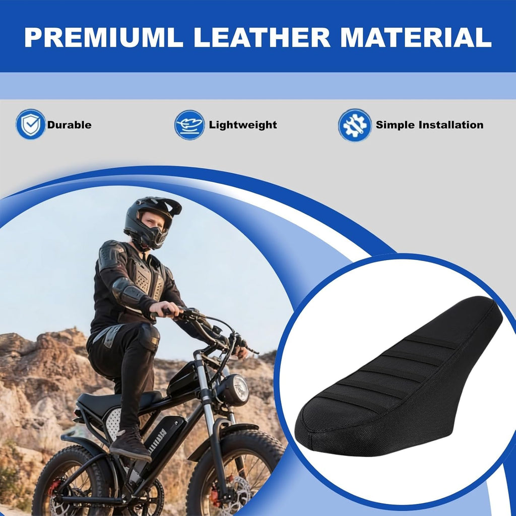 Ridstar Q20 Seat Cover, EBike Seat Cover, Non-Slip Waterproof Leather, Protecting Your Electric Bike Seat, for Ridstar Q20/Q20 Pro Lite