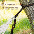 Camping Hammock with Mosquito Netting and Tree Straps - Sturdy Up to 450lbs for Outdoor, Backyard, Backpacking, Hiking