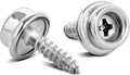 1" Boat Canvas Snaps, Marine Grade Boat Cover Snaps Stainless Steel Screws, 3/8" Socket Snap with Stainless Steel 1" Screw, 30 PCS