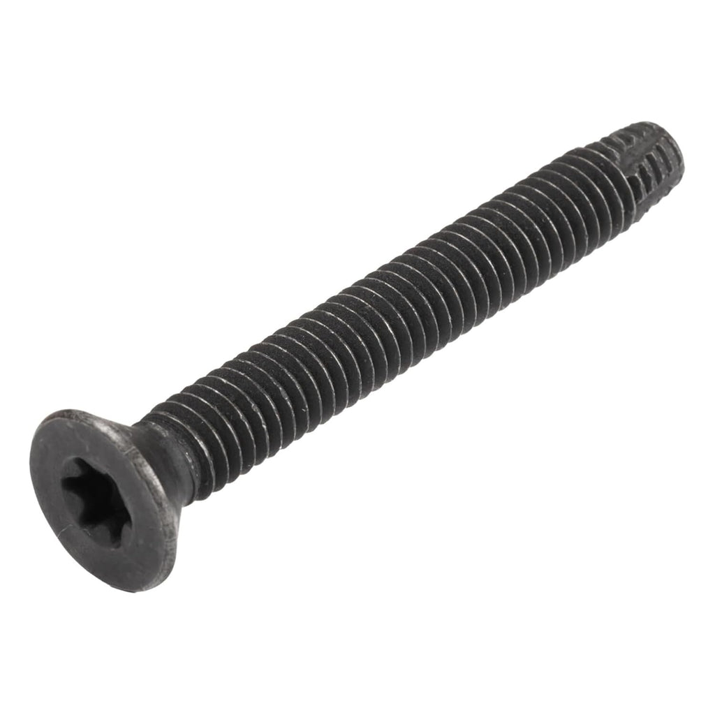 1/4 x 2-1/2" Trailer Deck Screws (100 pcs) T-30 Star Drive, Black Phosphate and Oil, Type F Thread Cutting Wood and Metal for Floorboards by Makers Bolt