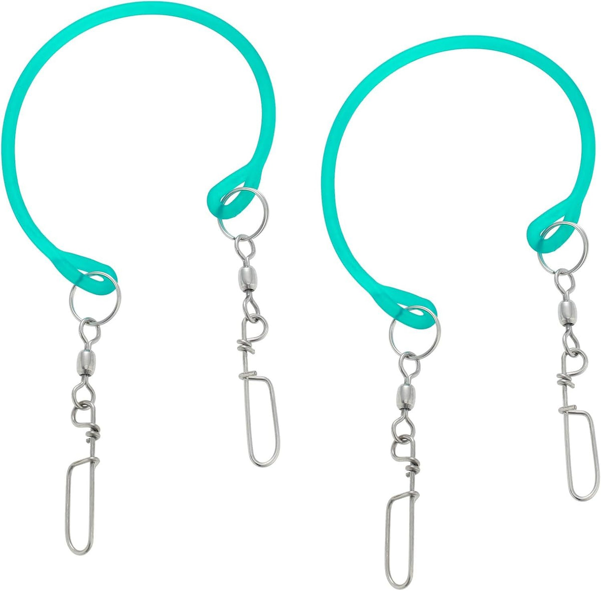 2 Pcs Blue Fishing downrigger Weight Snubber Trolling Snubber with downrigger Release Clips for Inshore Fishing, Deflector Weights, and Kite Trolling