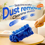 360° Electrostatic Duster Refills, 2026 New Washable & Reusable Microfiber Pads Fleece Duster Refill Compatible Tools for Cleaning Home, Blinds, Car, Pet, Furniture, Fans (Mix)
