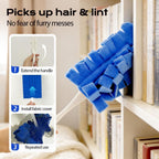 360° Electrostatic Duster Refills, 2026 New Washable & Reusable Microfiber Pads Fleece Duster Refill Compatible Tools for Cleaning Home, Blinds, Car, Pet, Furniture, Fans (Mix)