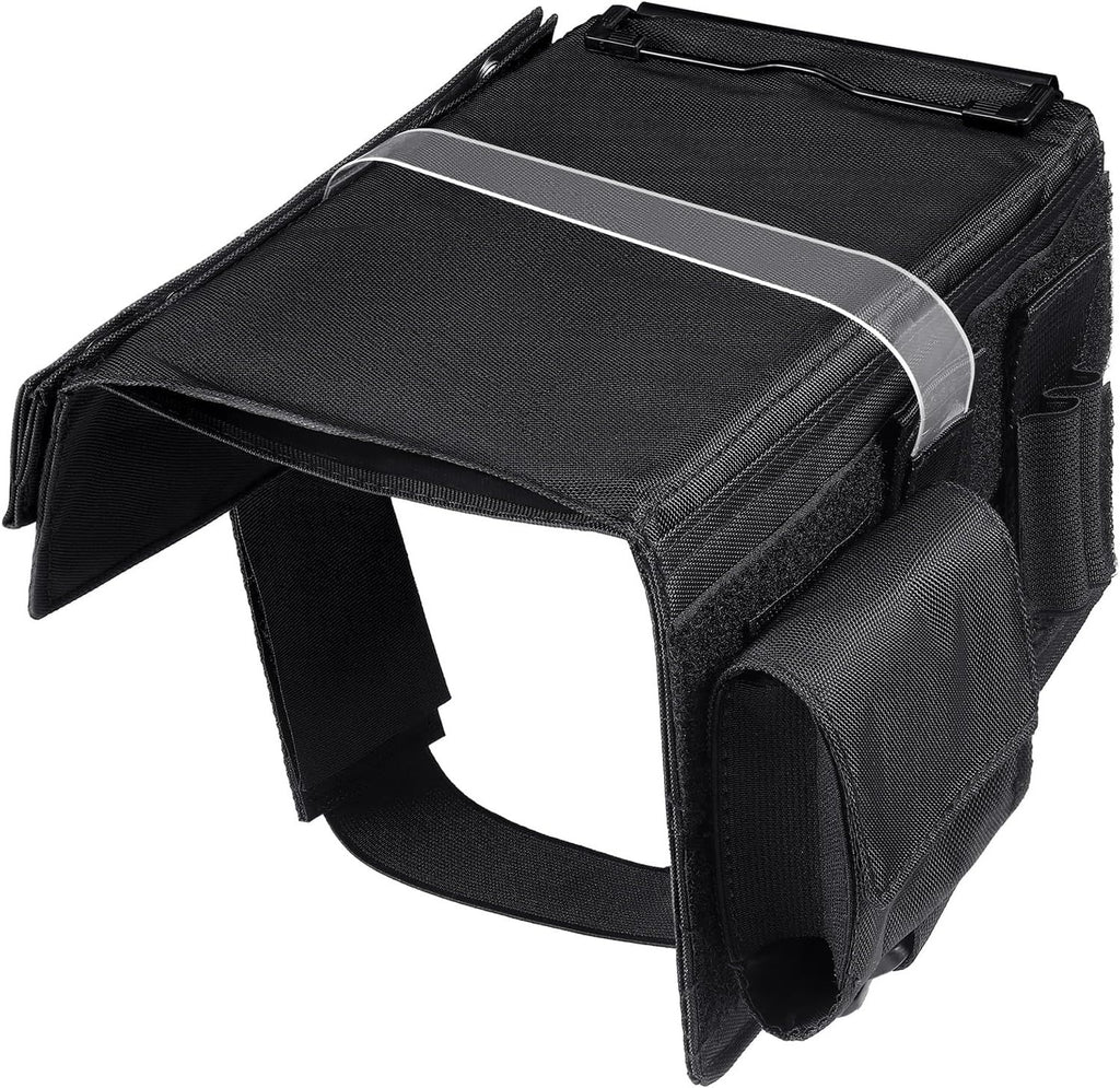 Reversible Kneeboard Pilot Black Classic Clipboard & Pen Holder Kneeboard Aviation for Professional Pilots, General Aviation