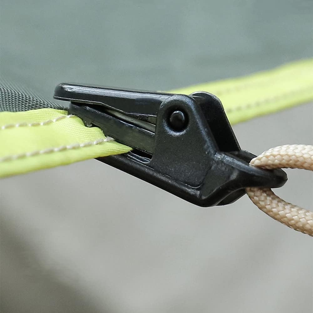 20pcs Small Tarp Clips Duty Lock Grip, Tent Awning Clamp For