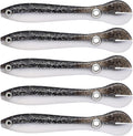 10pcs Soft Bionic Fishing Lure, Plastic Lures, Bass Bait, Freshwater Top Water Saltwater Lures gray