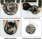 1Pack Anti-Mosquito Mesh Fishing Cap, Mosquito Head Net Hat with Removable Hidden Netting，for Outdoor Hiking Gardening Beekeeping