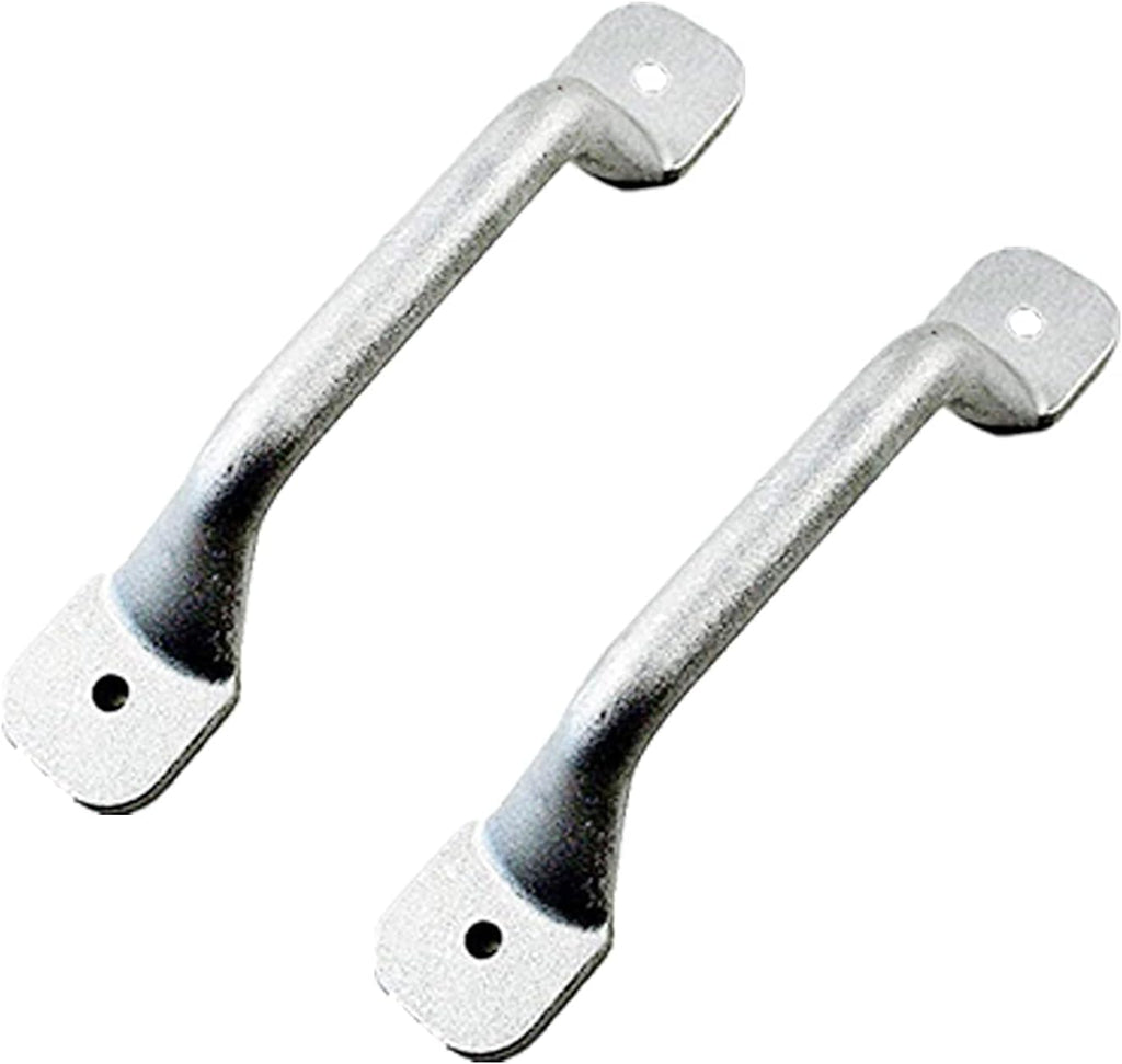 2PCS Boat Cleat Grab Rail Handles Aluminum Fishing Rowboat Duck Jon Row Transom