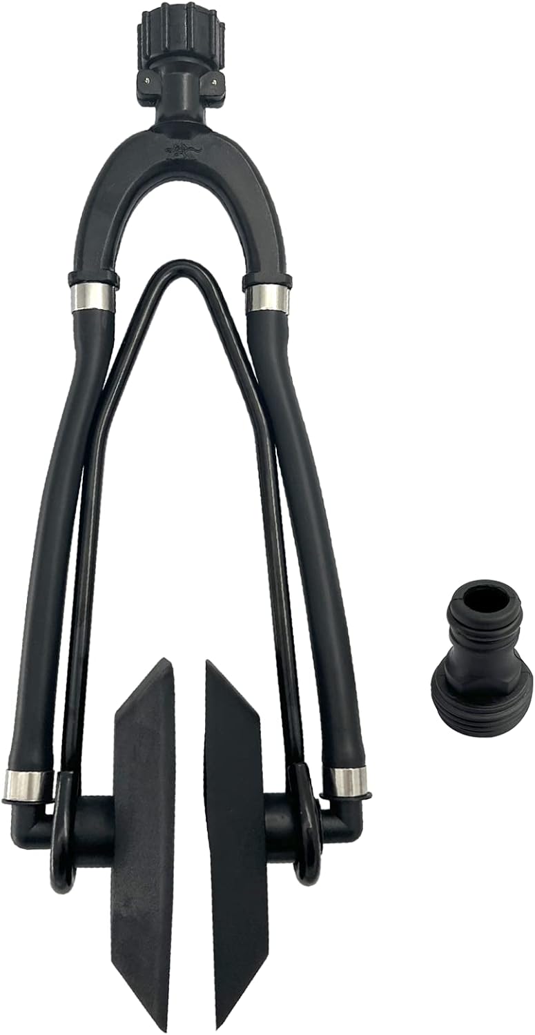 Universal Rectangular Dual Water Feed Outboard Motor Flusher Boat Ear Muff Engine for Marine