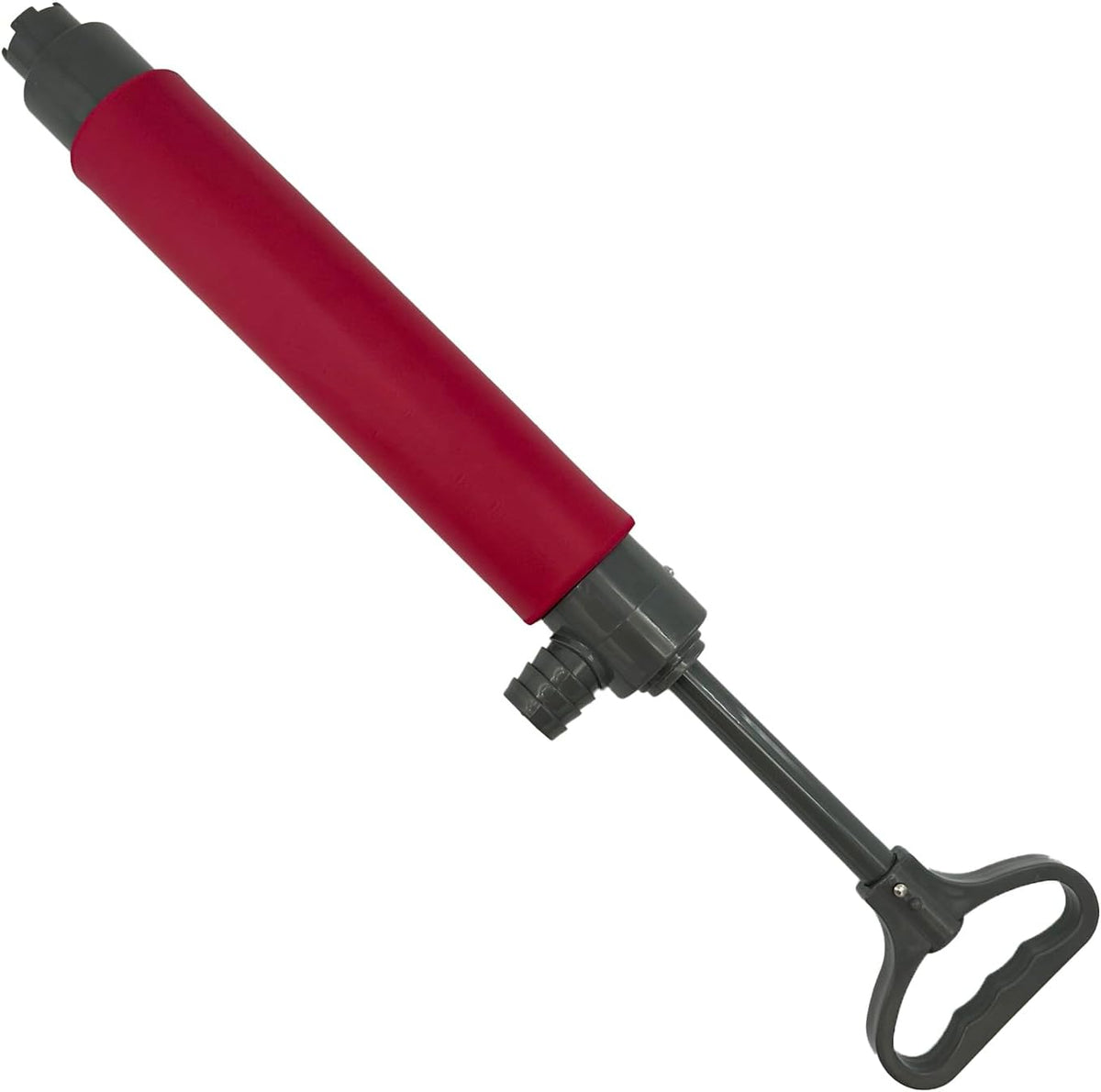 hand Red Bilge Pump for Kayak Canoe and Boat,15.7Inch Manual Portable Hand Water Pumps Sump with Hose