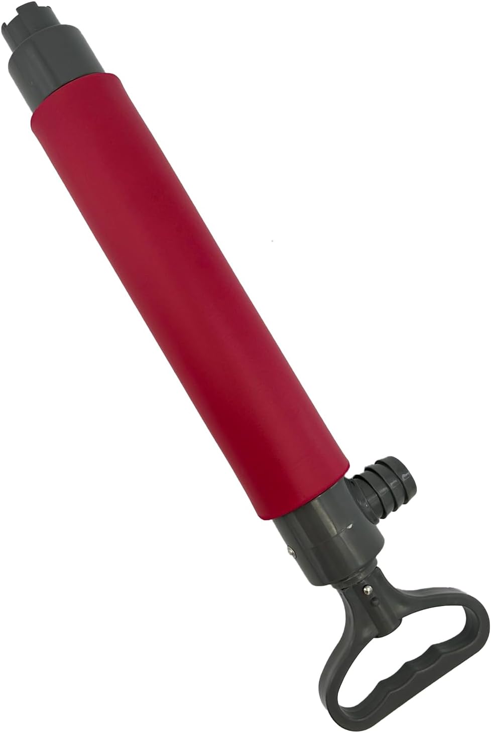 hand Red Bilge Pump for Kayak Canoe and Boat,15.7Inch Manual Portable Hand Water Pumps Sump with Hose