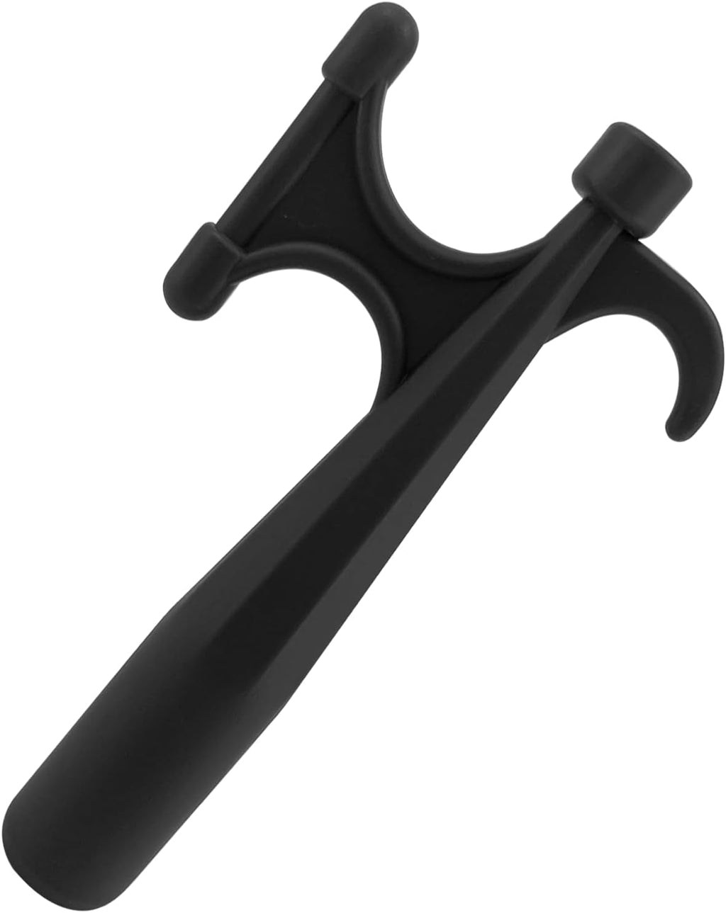 2Pcs Nylon Boat Hook Floating,Hook for Extension Pole,Unbreakable,Durable,Rust-Resistant Replacement Attachment End Mooring Yacht Kayak,Black