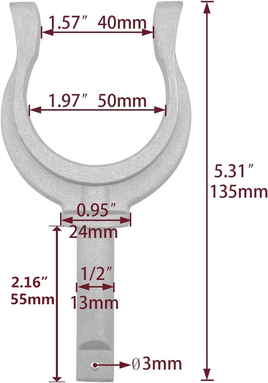 2 Pieces Aluminum Oar Lock Oarlock Rowlock Premium Marine Row Boat Dinghy Water Raft Kayak Canoe Side Mount