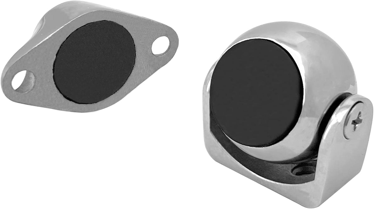 Door Stopper 316 Stainless Steel Magnet Holder Catch Installation for Yacht Boat Motorhome
