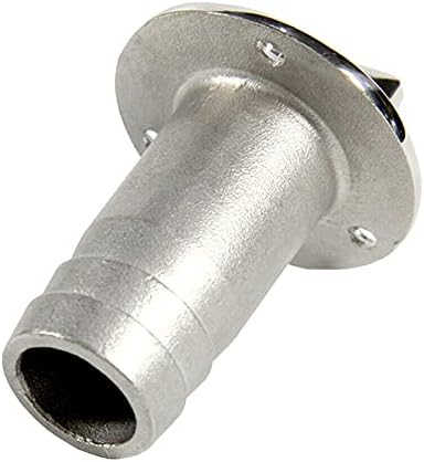 1" Boat Garboard Drain Plug Gas Fuel Deck Fill/Filler with Keyless Cap Marine Mirror- Polished 316 Stainless Steel Hardware for Yacht Caravan