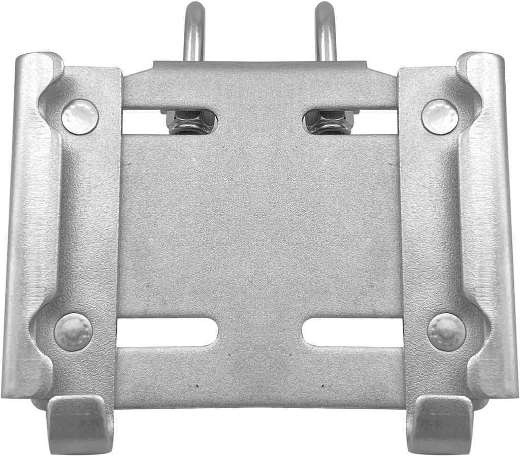 Stainless Steel Horizontal Stanchion Rail Mount Anchor Bracket, Fluke Bracket Rugged Durable High Hardness (Fits 7/8" to 1" Rails) for Boats Yachts Ships