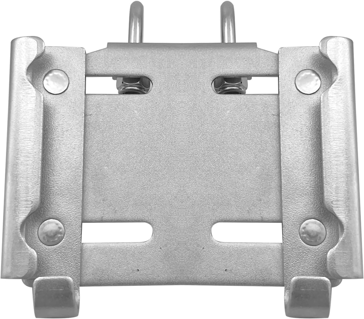 Stainless Steel Horizontal Stanchion Rail Mount Anchor Bracket, Fluke Bracket Rugged Durable High Hardness (Fits 7/8" to 1" Rails) for Boats Yachts Ships