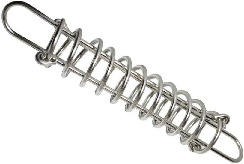 Stainless Steel Boat Mooring Spring Shock Absorber Ruck Damper snubbers 6mm x 320mm