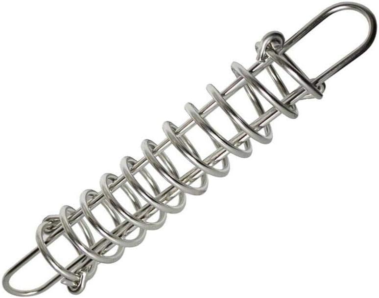 Stainless Steel Boat Mooring Spring Shock Absorber Ruck Damper snubbers 6mm x 320mm