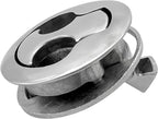 Boat Latches Stainless Steel 2", Latch Hatch Round Pull Marine Flush Locking Lift Handle Deck - Non