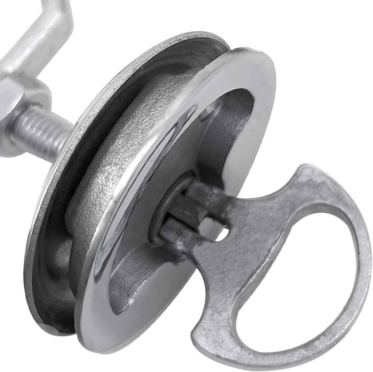 Boat Cam Latch Flush Pull Hatch Lift Stainless Steel with Back Plate Fasteners Screws