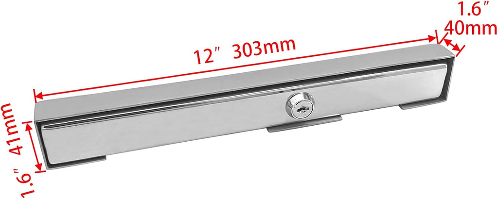 High Security Stainless Steel Boat Marine Outboard Motor Engine Lock 300mm Quick Release/Install Secures with Keys