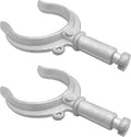 2 pcs Aluminum Oar Lock Oarlock Rowlock Premium Marine Row Boat Dinghy Water Raft Kayak Canoe Side Mount