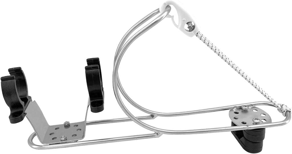 Horseshoe Lifebuoy Bracket Marine Life Buoy Ring Holder Stainless Steel Polished Boat Hardware