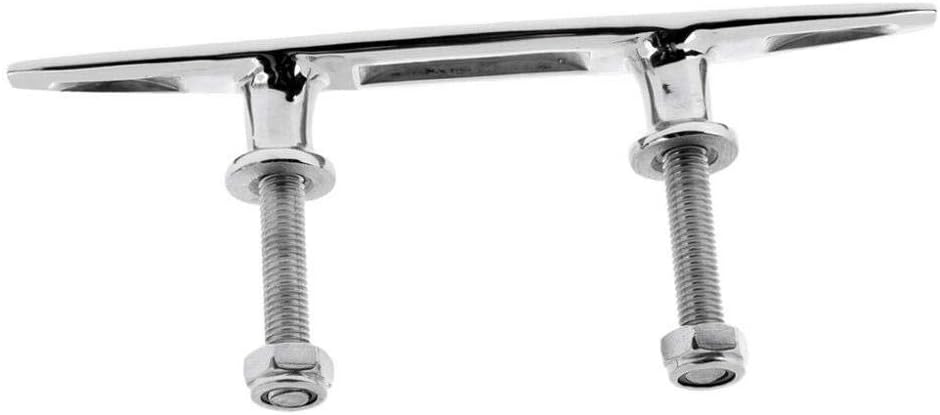 Burn Buddy  Boat Cleat Open Base Cleat, Dock All 316 Stainless Steel Mooring Accessories