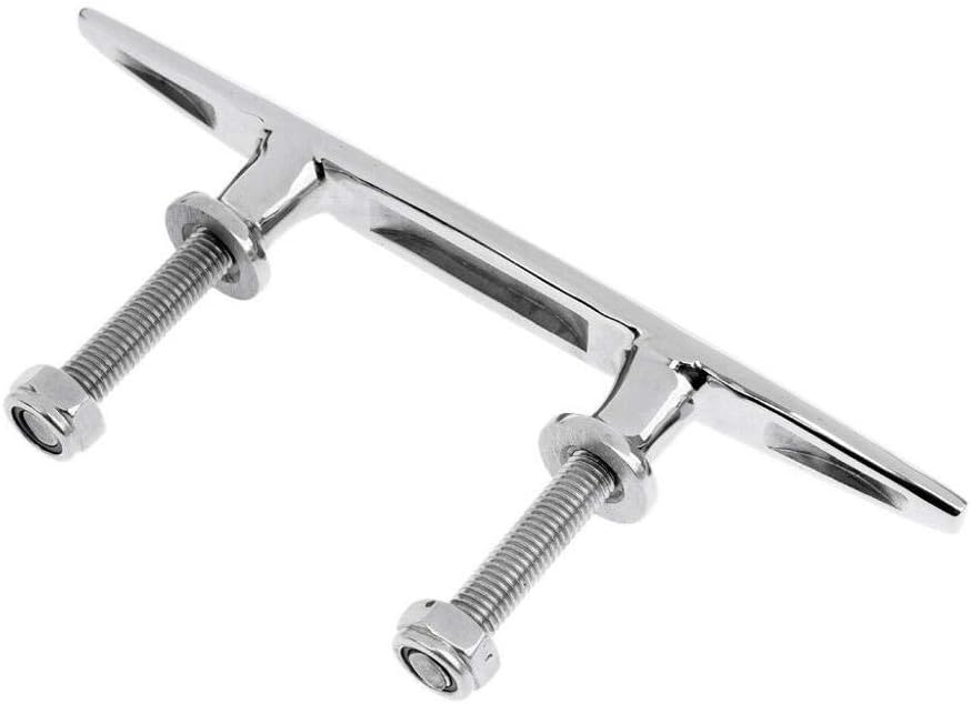 Burn Buddy  Boat Cleat Open Base Cleat, Dock All 316 Stainless Steel Mooring Accessories