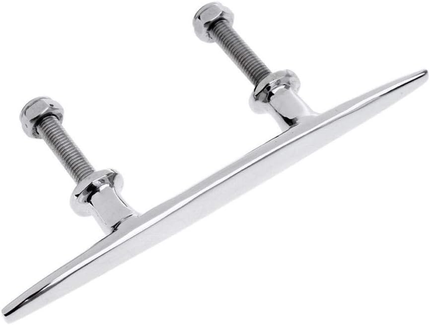 Burn Buddy  Boat Cleat Open Base Cleat, Dock All 316 Stainless Steel Mooring Accessories