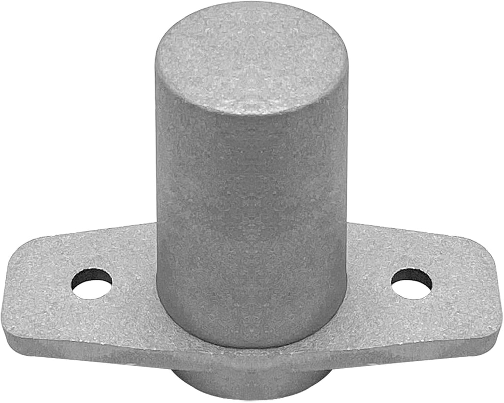 2Pcs Top Mount Aluminum Oar Lock Socket Holder T-Shaped Closed Bottom Boat Hardware Replacement for Boat/Yacht Parts