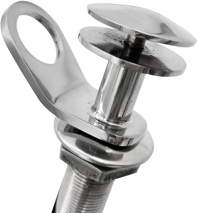 316 Stainless Steel Quick Release Bumper Boat Fender Holder Mount Cleat Hook Accessories
